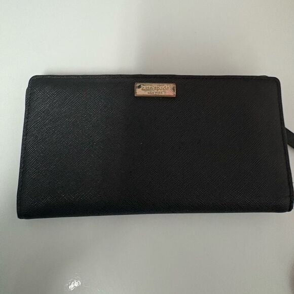 kate spade Gold Label Classic Wallet - 15 Credit Card/ID Slots - Picture 1 of 12